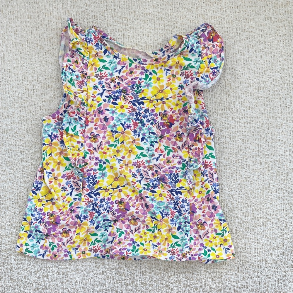 Floral Kids Top - Multicolor